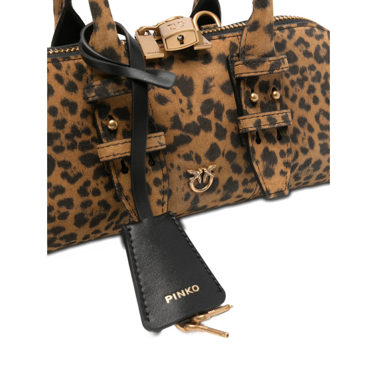 leopard-print tote bag - Img 4