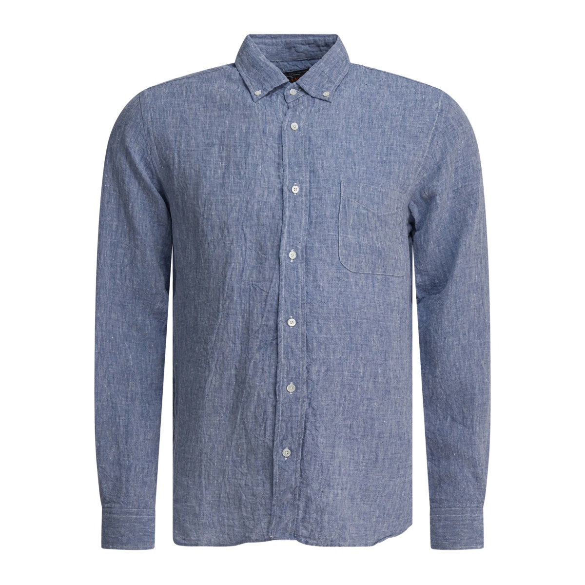 linen button-down shirt