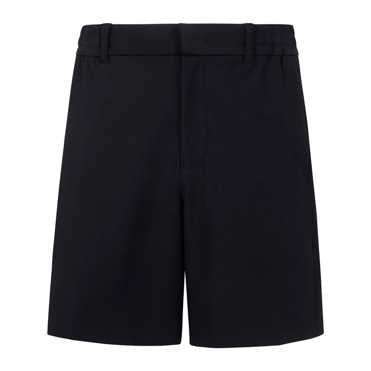 logo-appliqué shorts