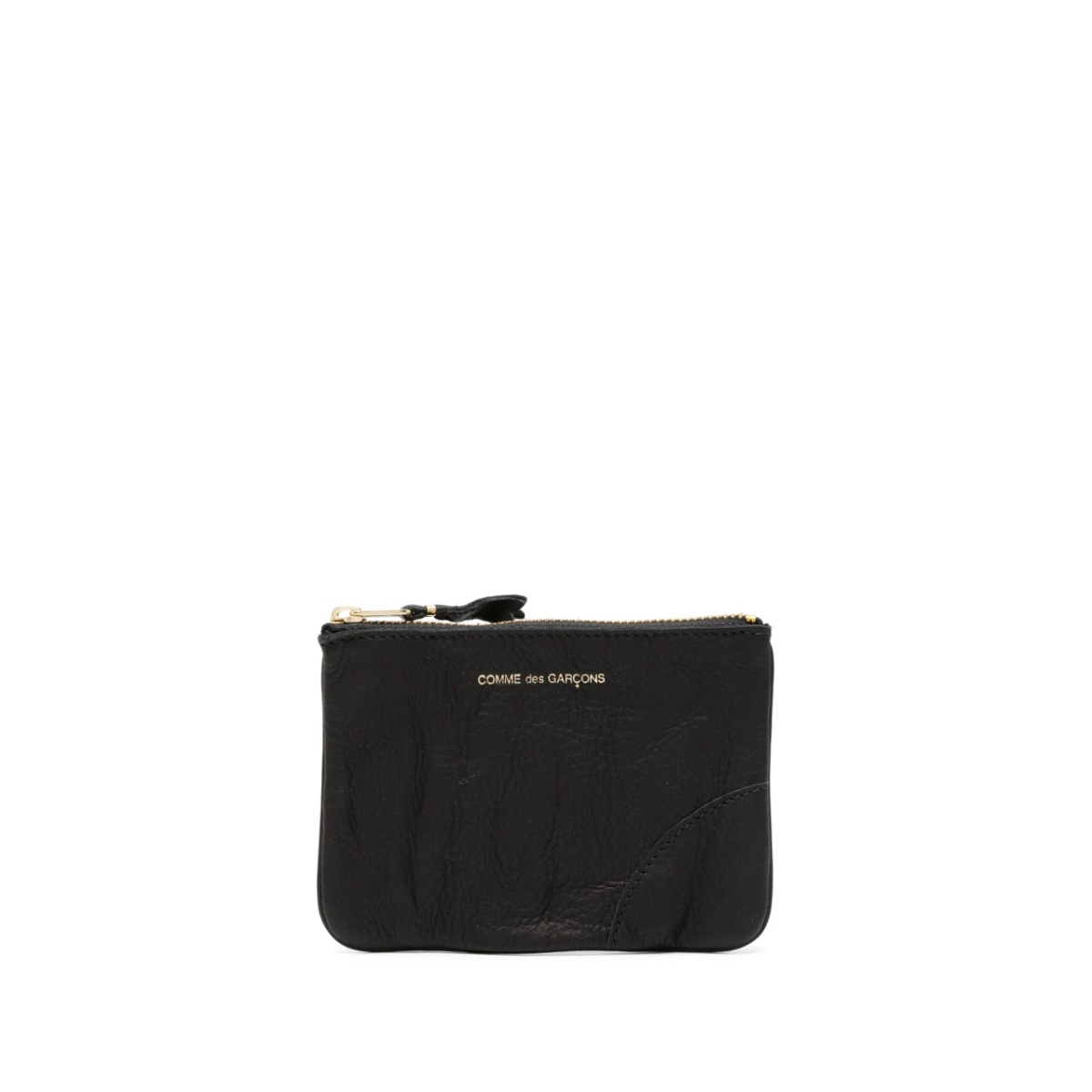 logo-debossed leather wallet