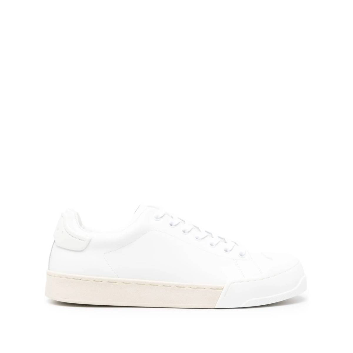 logo-debossed tonal leather sneakers
