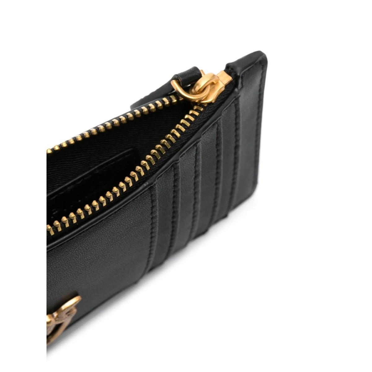 logo-detail leather purse - Img 3