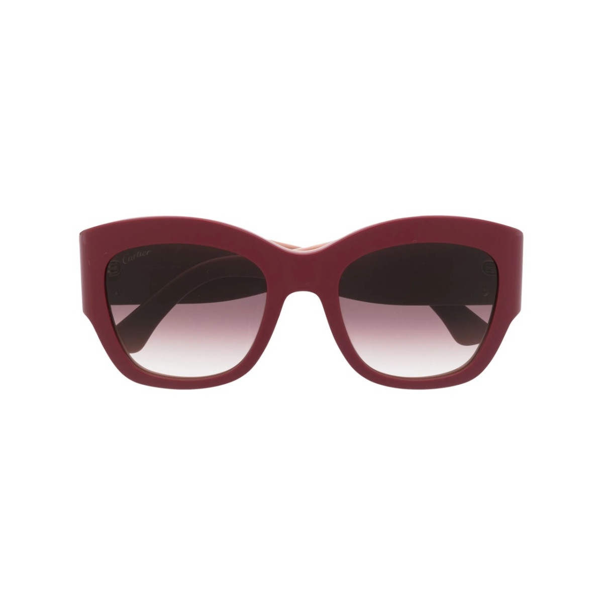 logo-detail squared-frame sunglasses