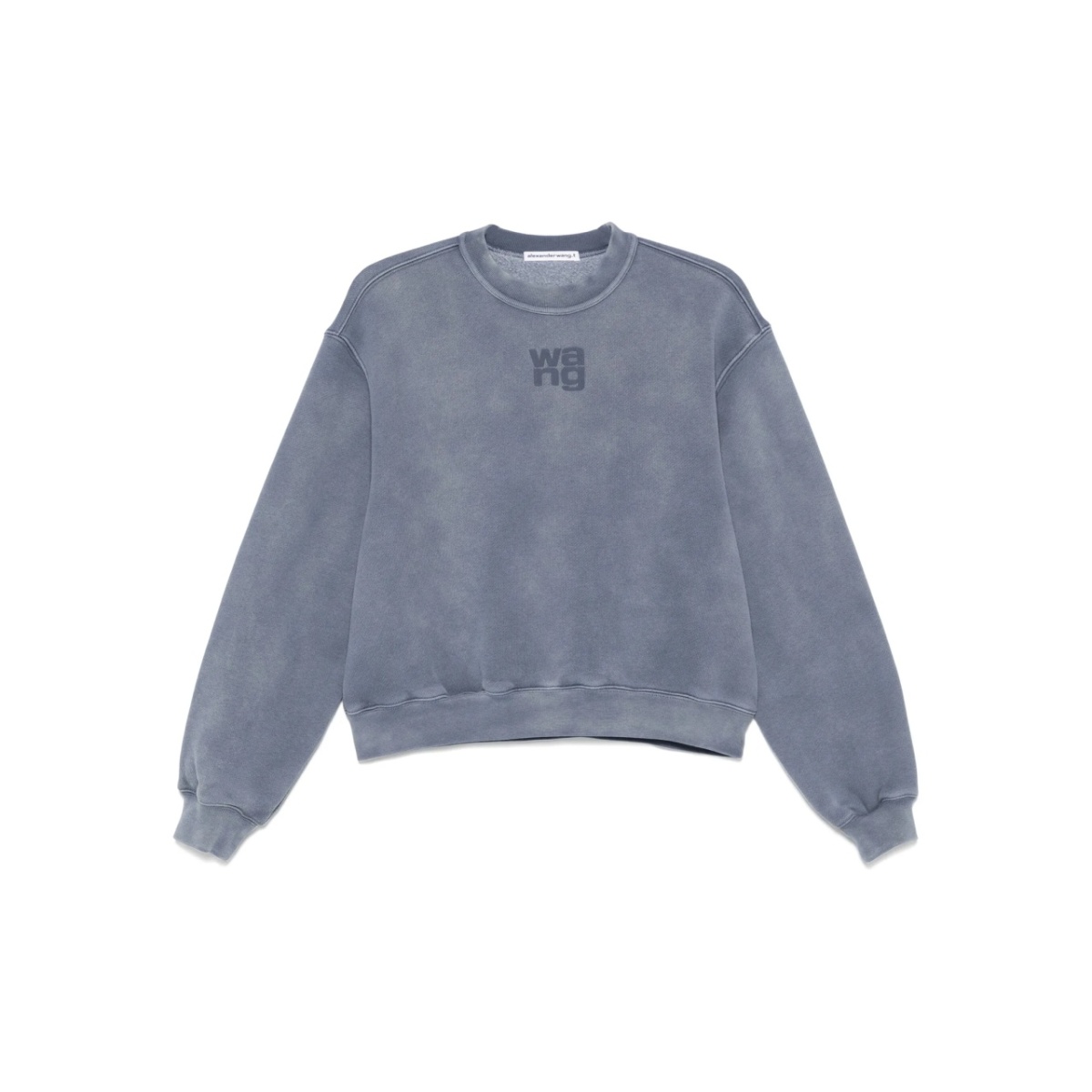 logo-embossed sweatshirt