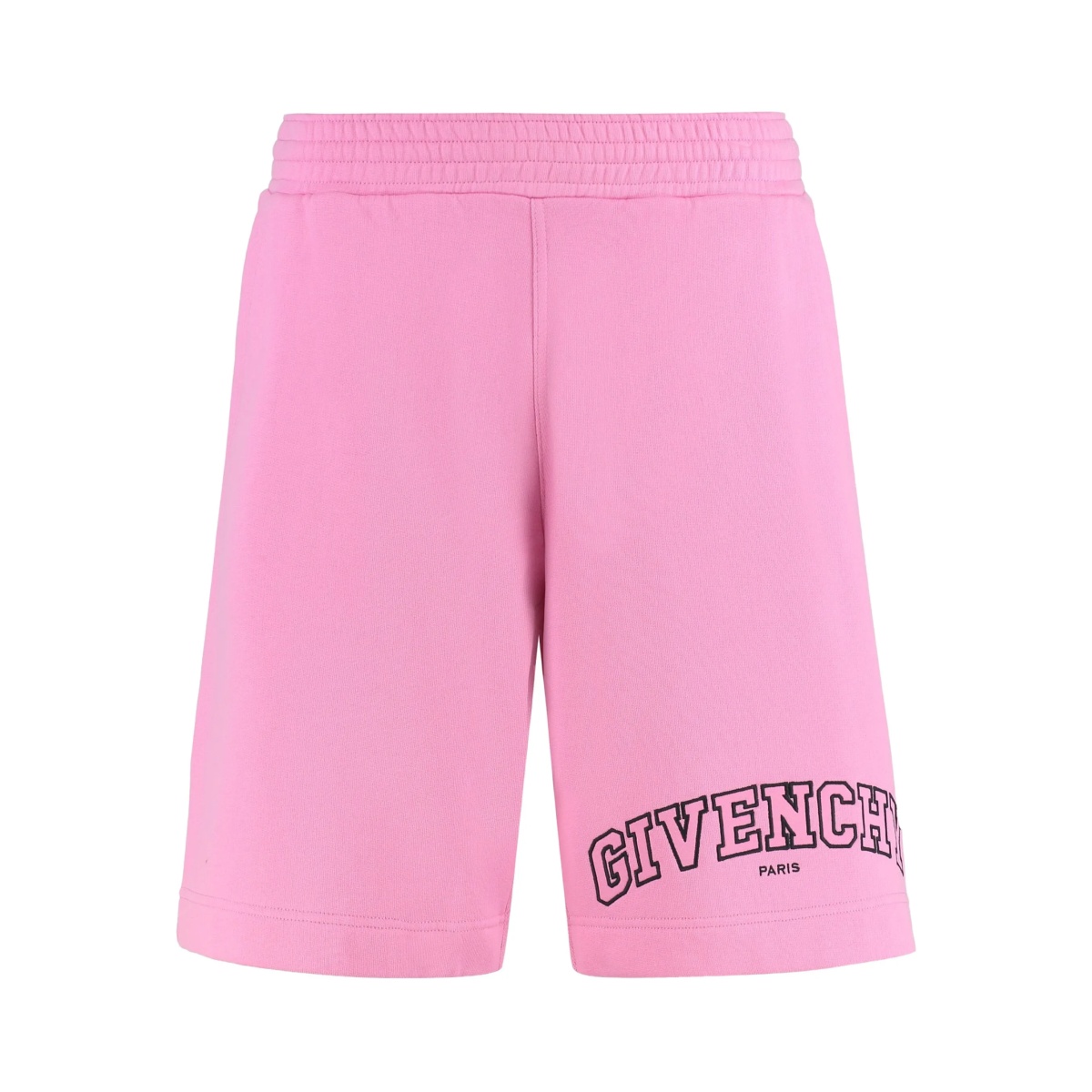 logo-embroidered cotton shorts