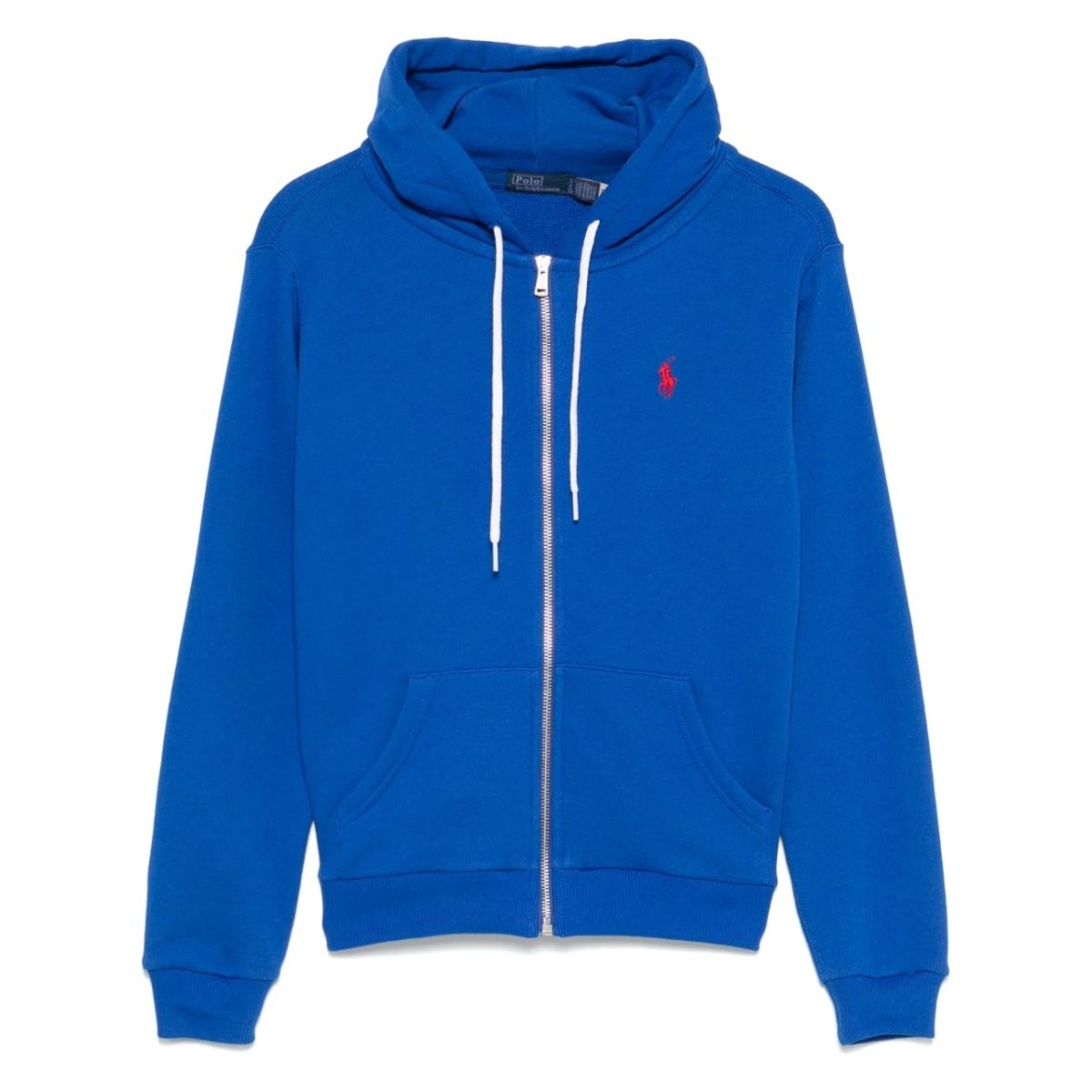 logo-embroidered hoodie
