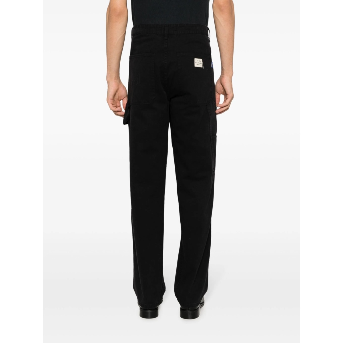 logo-embroidered straight-leg jeans - Img 4