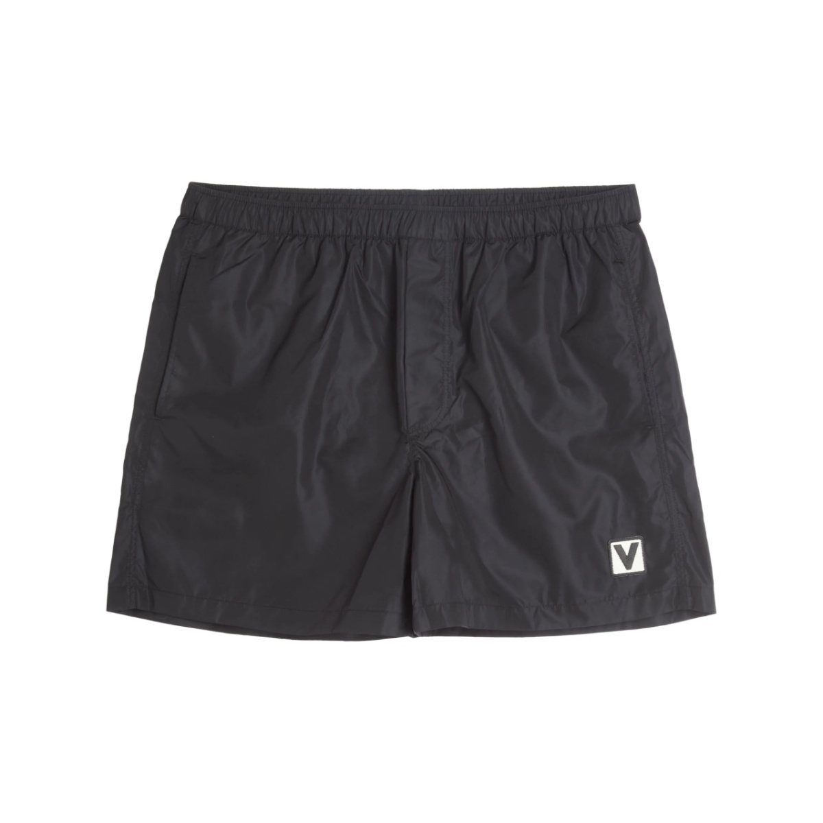 logo-embroidered swim shorts