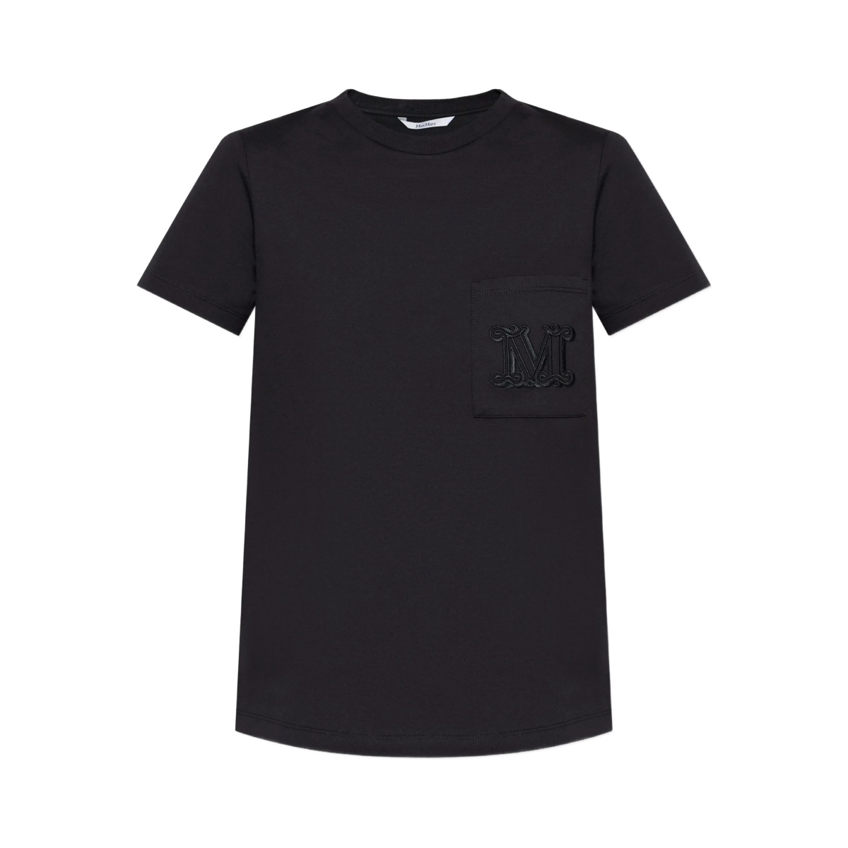 logo-embroidered T-shirt