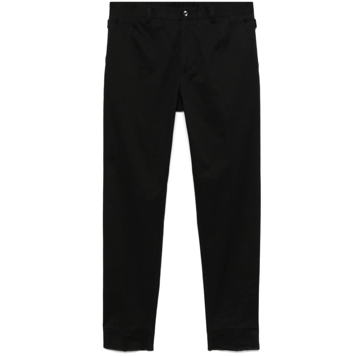 logo-embroidered trousers