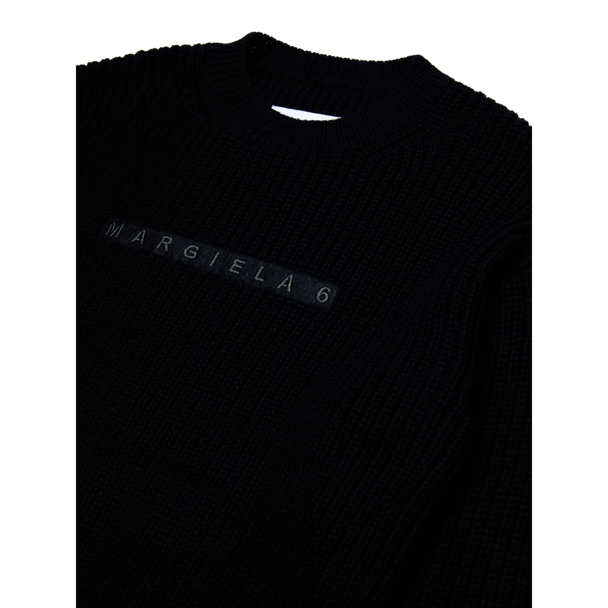 logo-embroidered wool-blend dress - Img 3