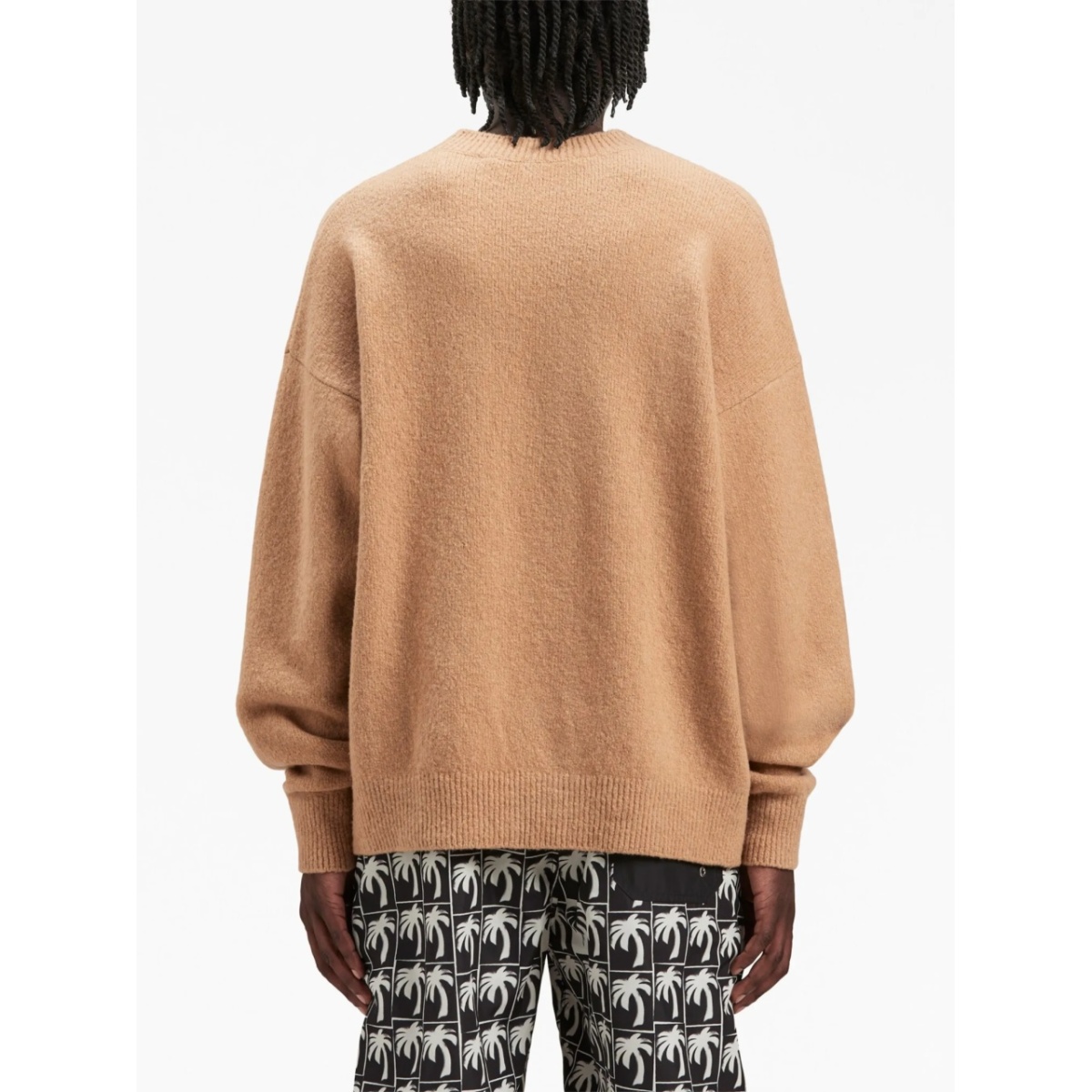 logo-embroidered wool-blend jumper - Img 5