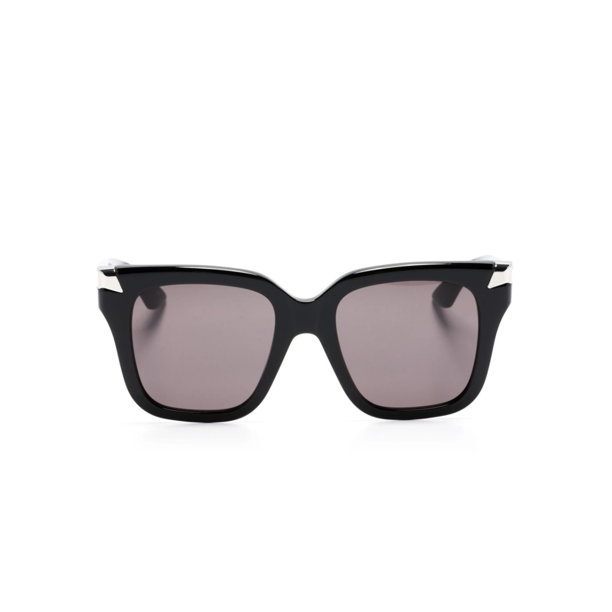 logo-engraved oversize-frame sunglasses