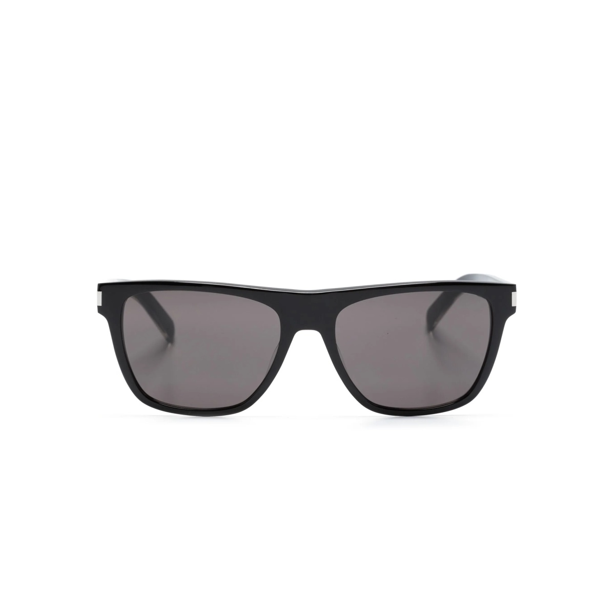 logo-engraved square-frame sunglasses