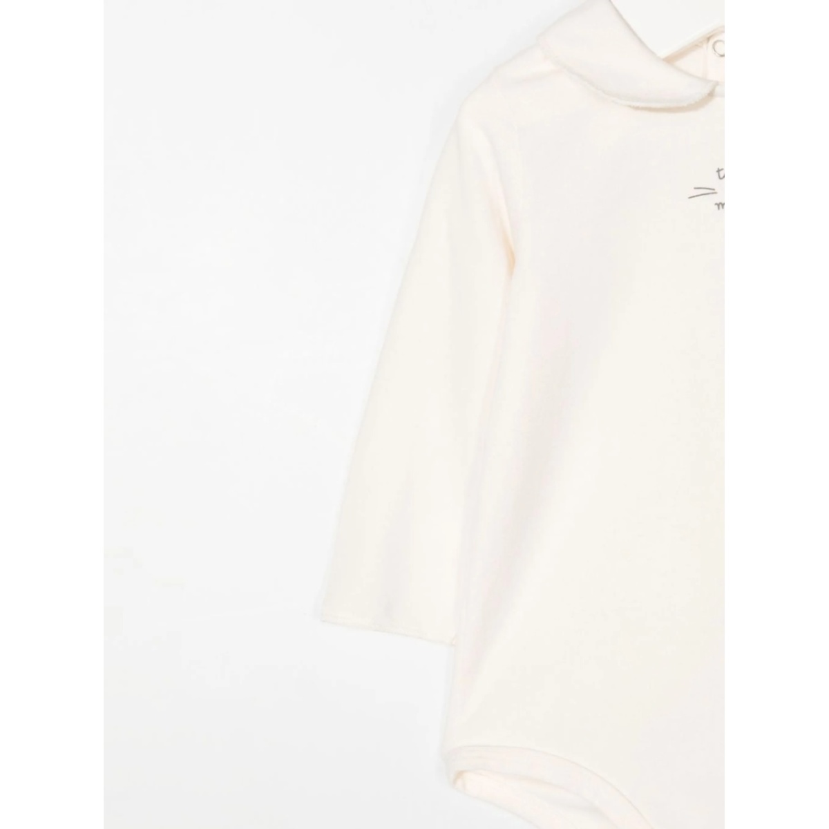 logo long-sleeve babygrow - Img 3