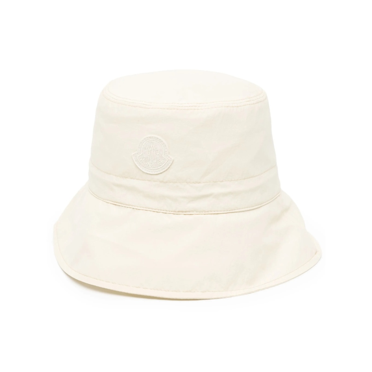 logo-patch cotton bucket hat