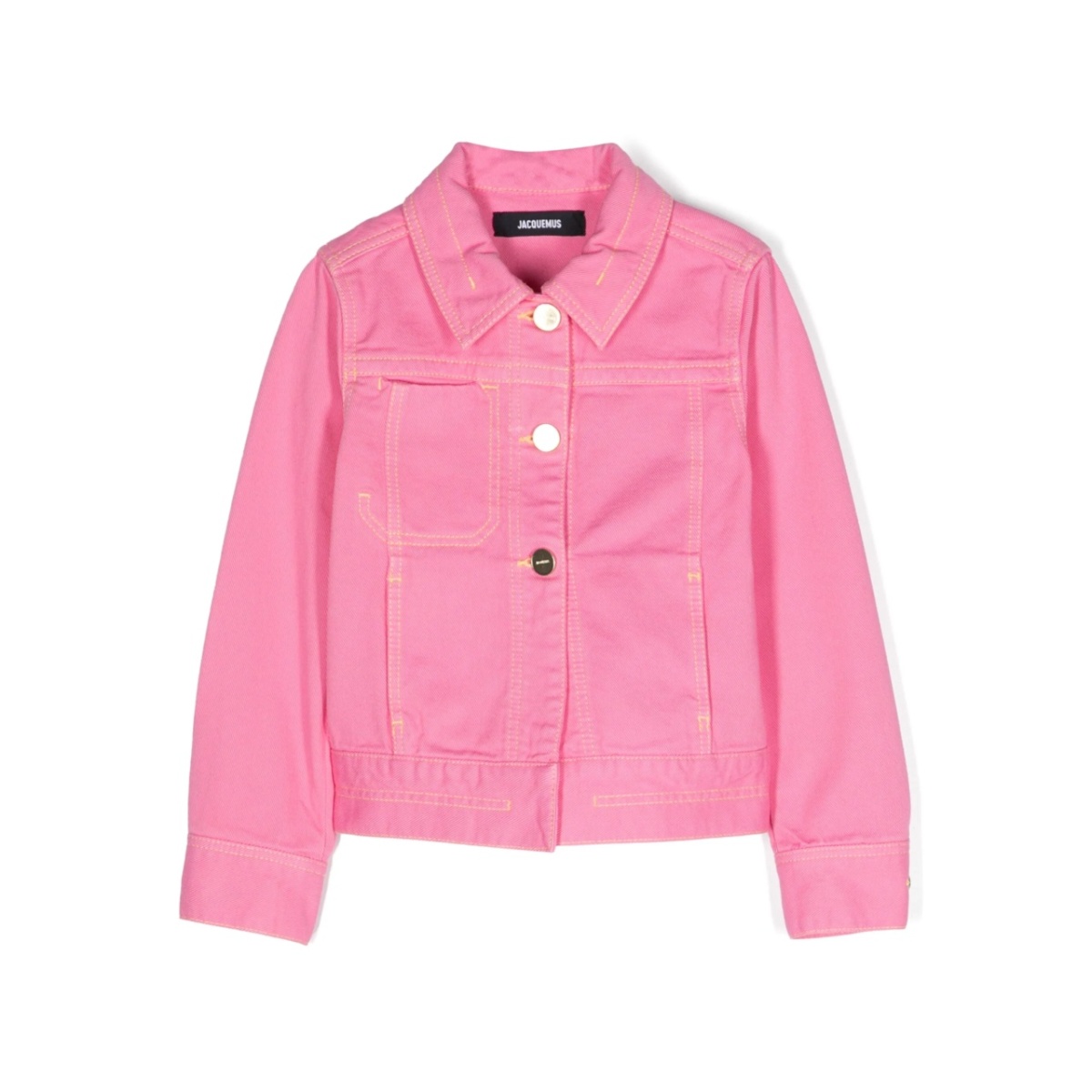 logo-patch denim jacket
