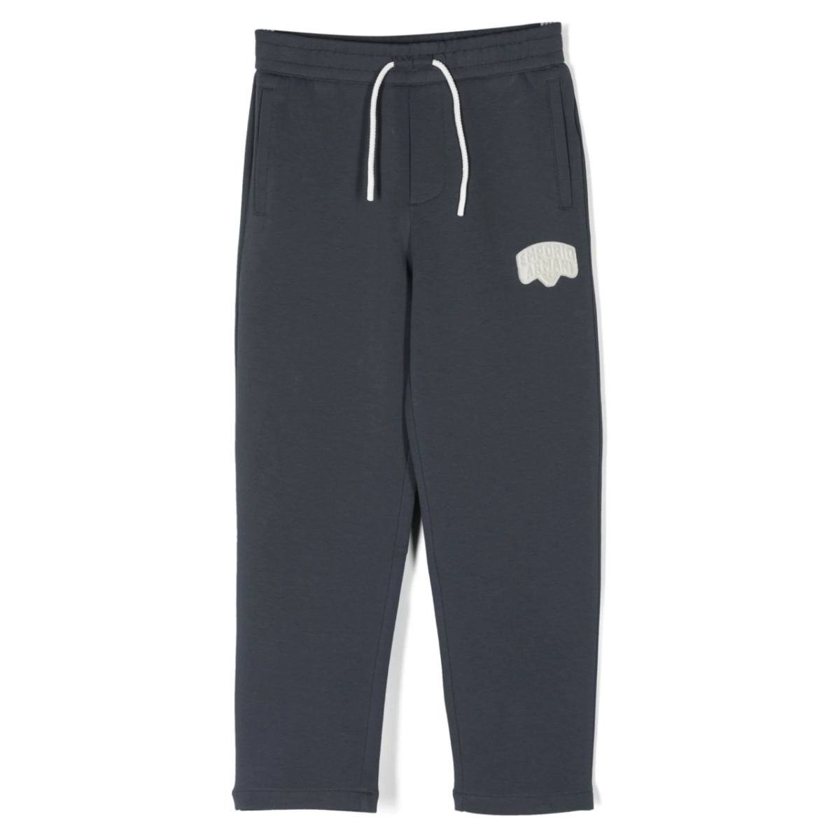 logo-patch drawstring trousers