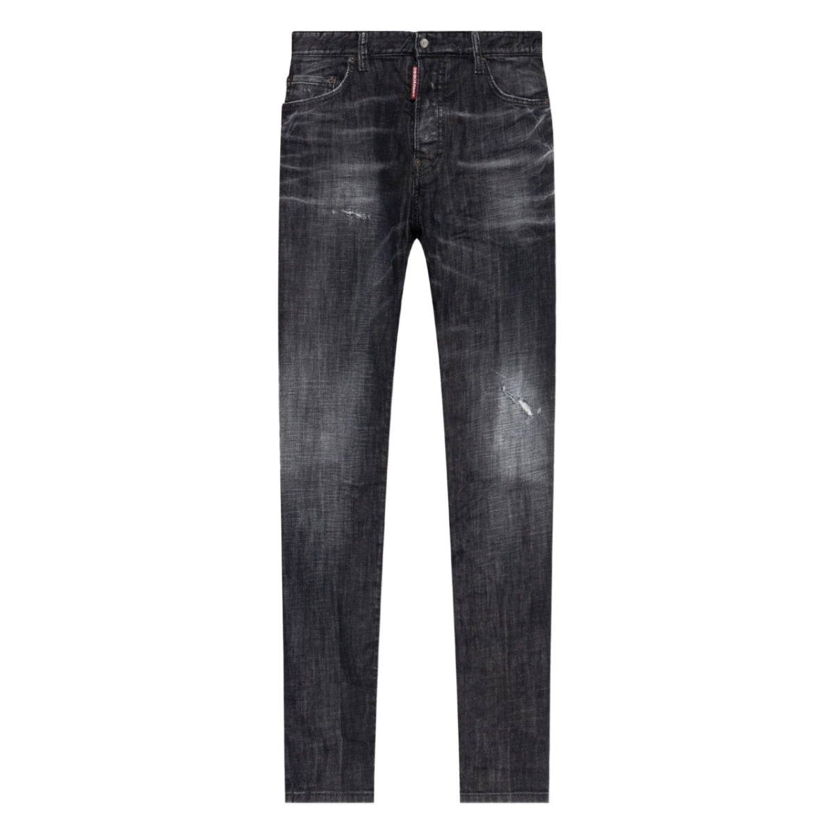 logo-patch jeans