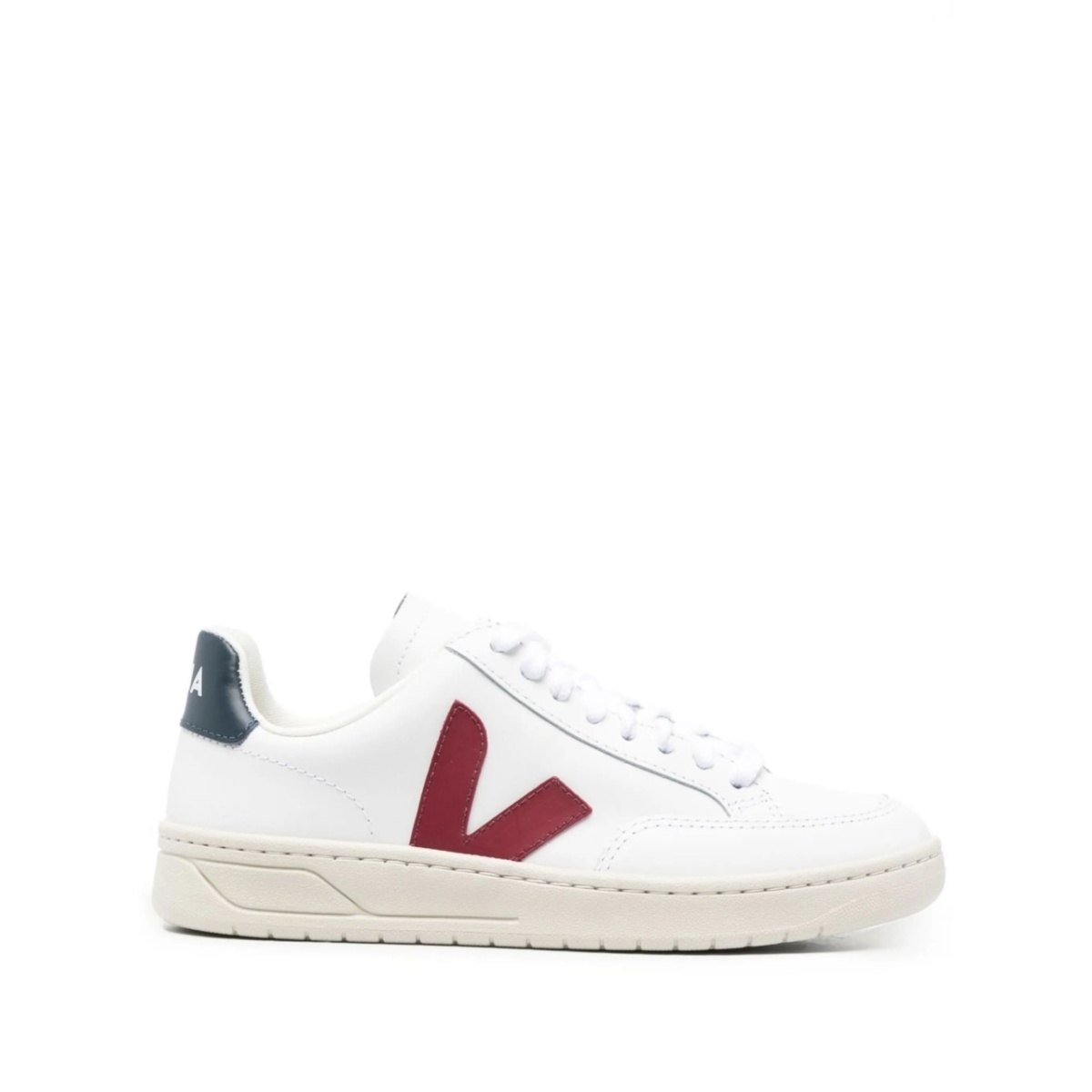 logo-patch lace-up sneakers