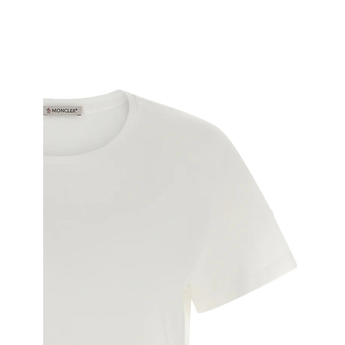 logo-patch ribbed T-shirt - Img 3