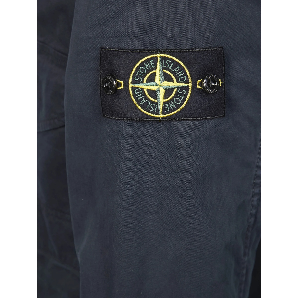 logo-patch shirt jacket - Img 3