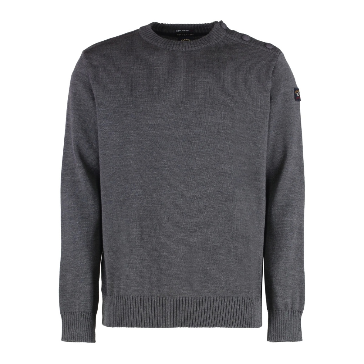 logo-patch sweatshirt
