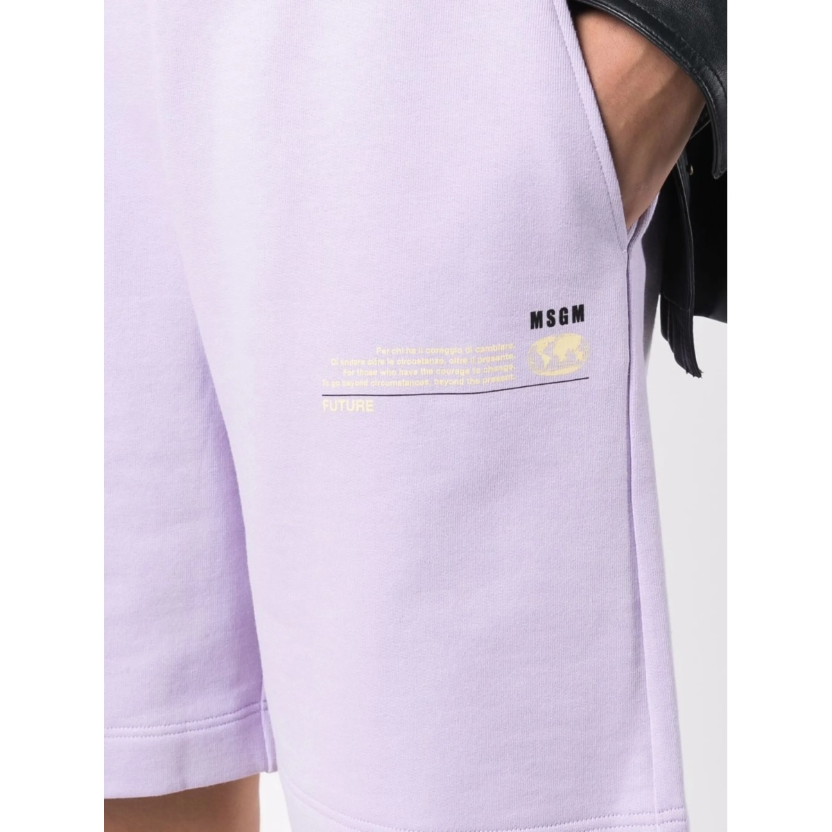 logo patch track shorts - Img 5