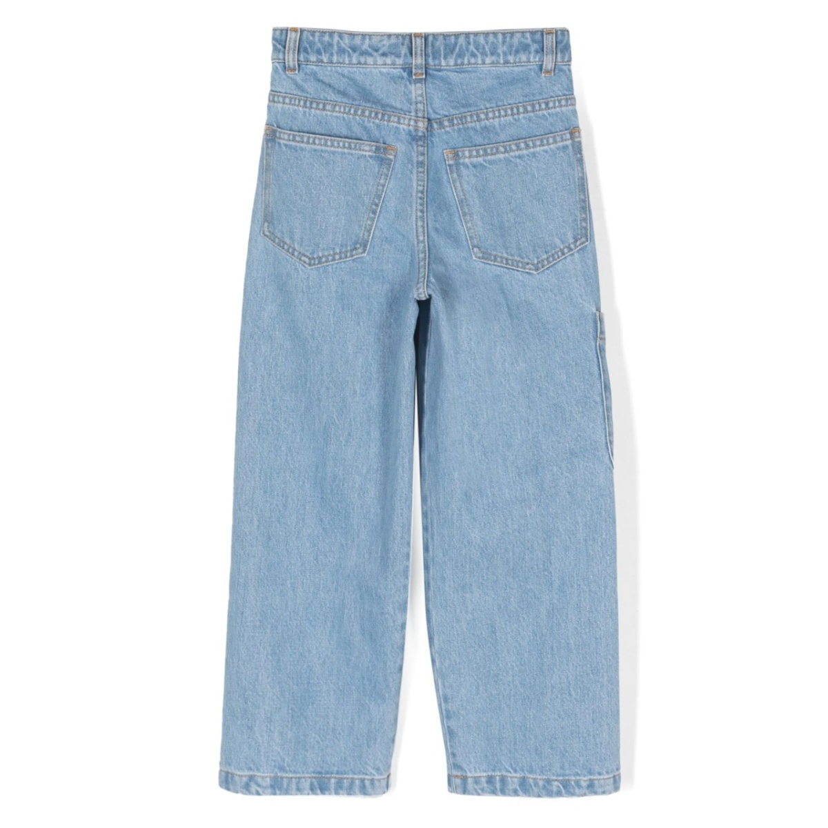 logo-plaque straight-leg jeans - Img 2