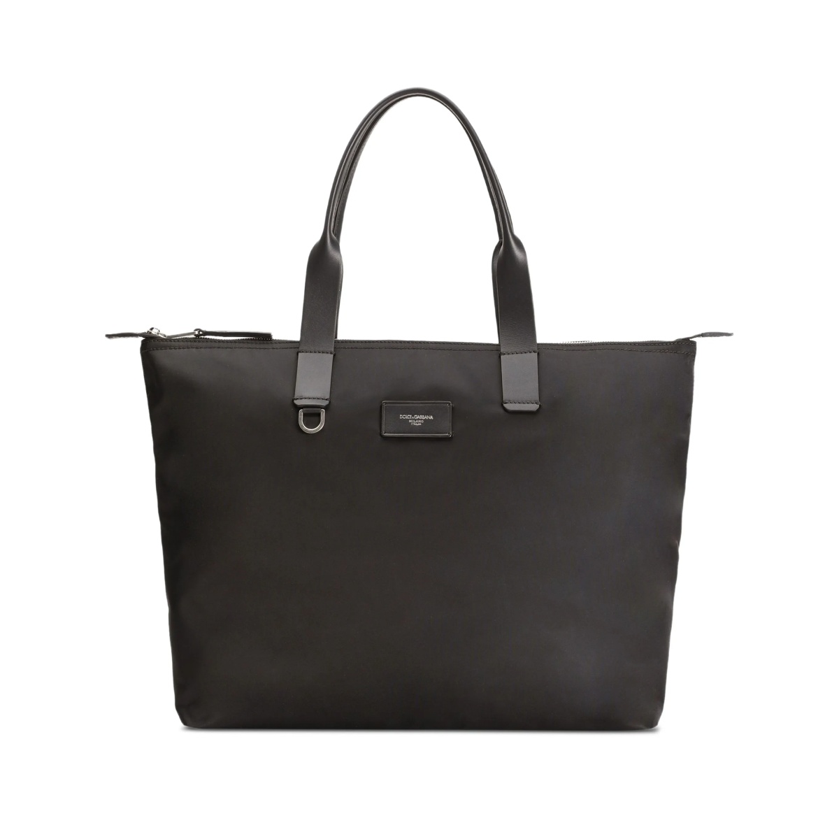 logo-plaque tote bag