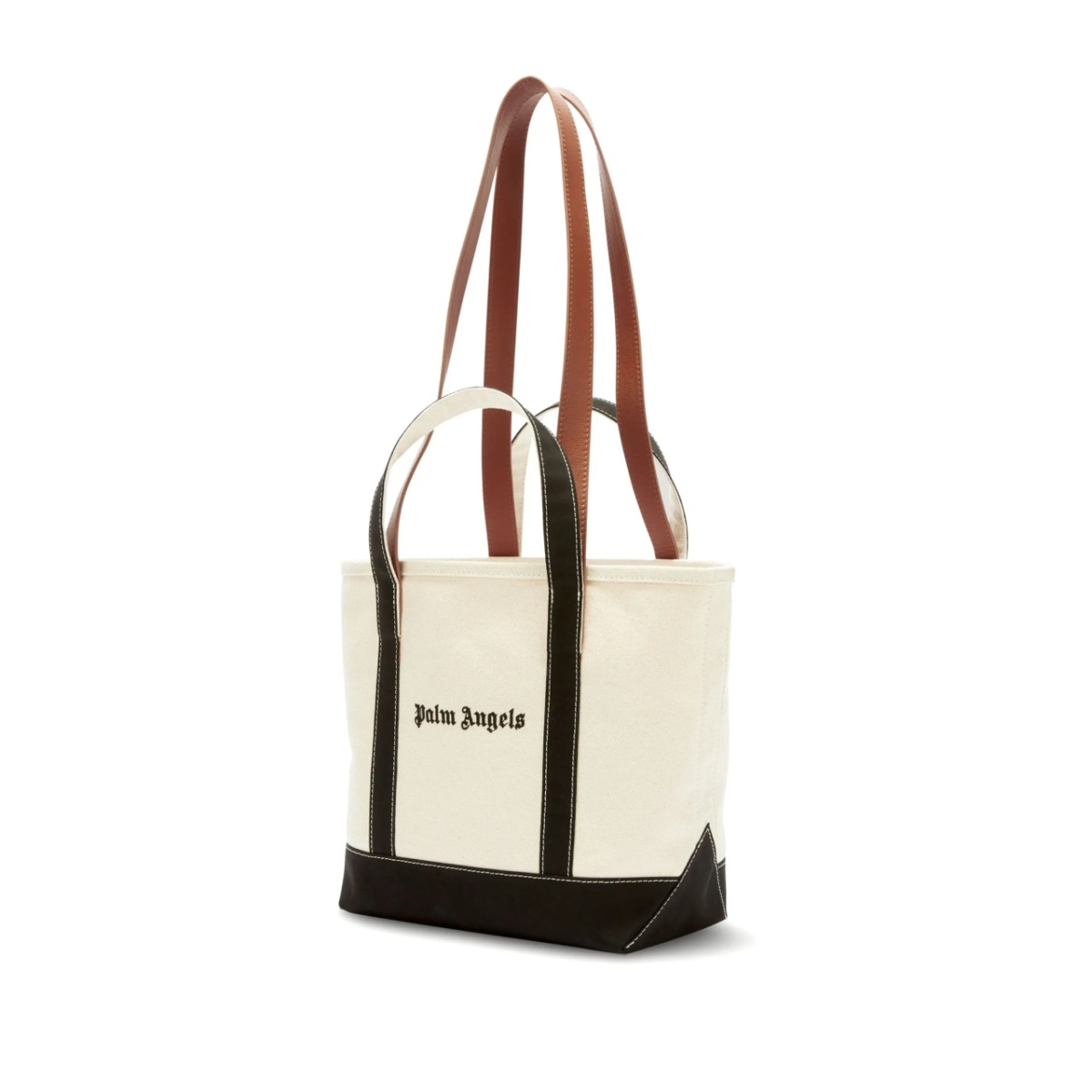 logo-print canvas tote bag - Img 4