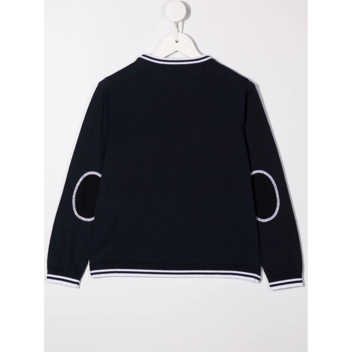 logo-print crew neck sweatshirt - Img 2