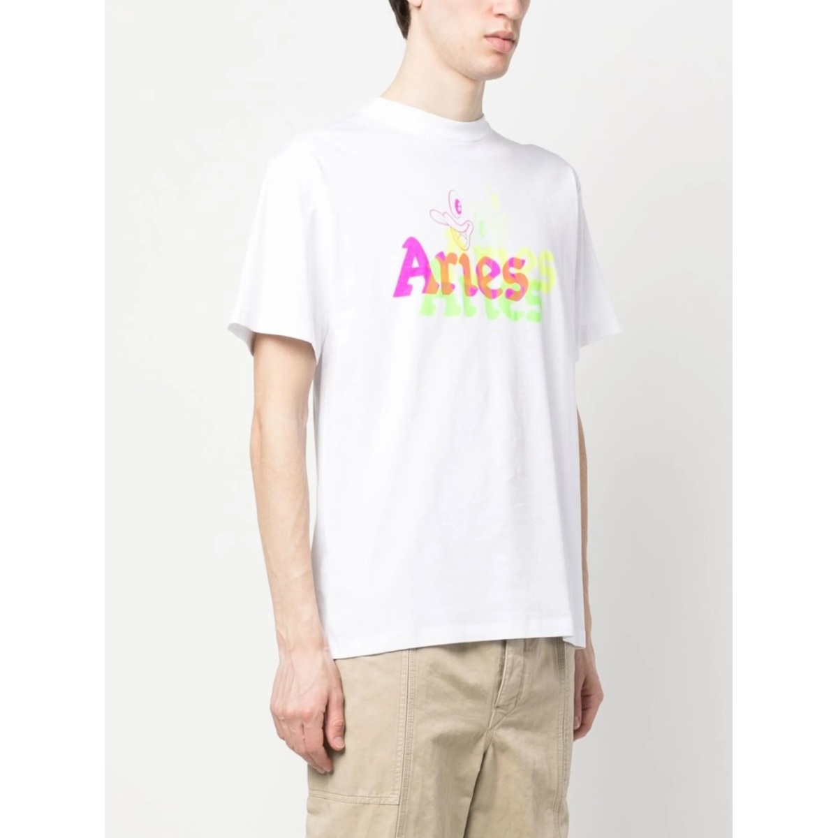 logo-print detail T-shirt - Img 3