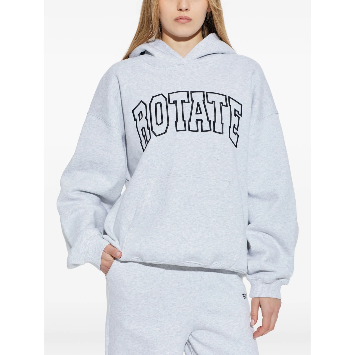 logo-print hoodie - Img 3