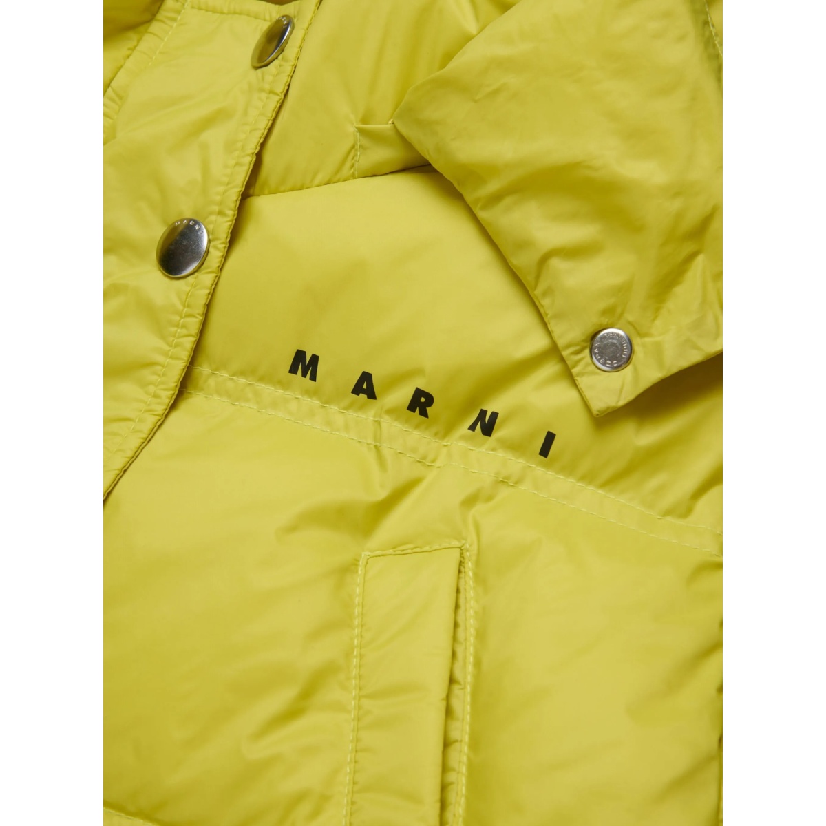logo-print padded jacket - Img 4