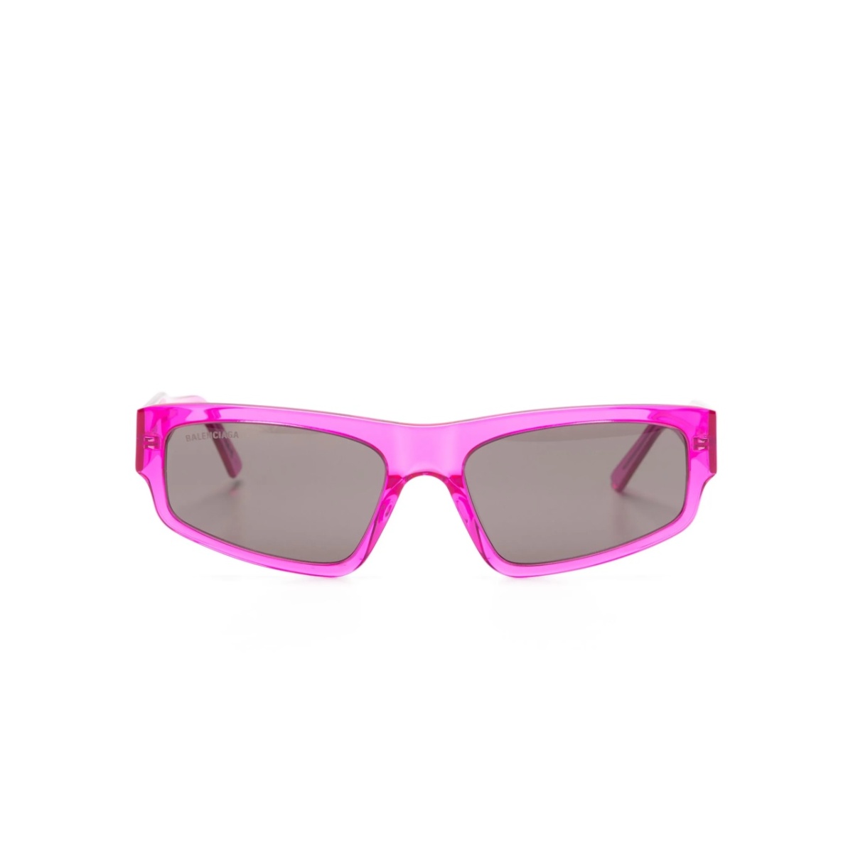 logo-print square-frame sunglasses