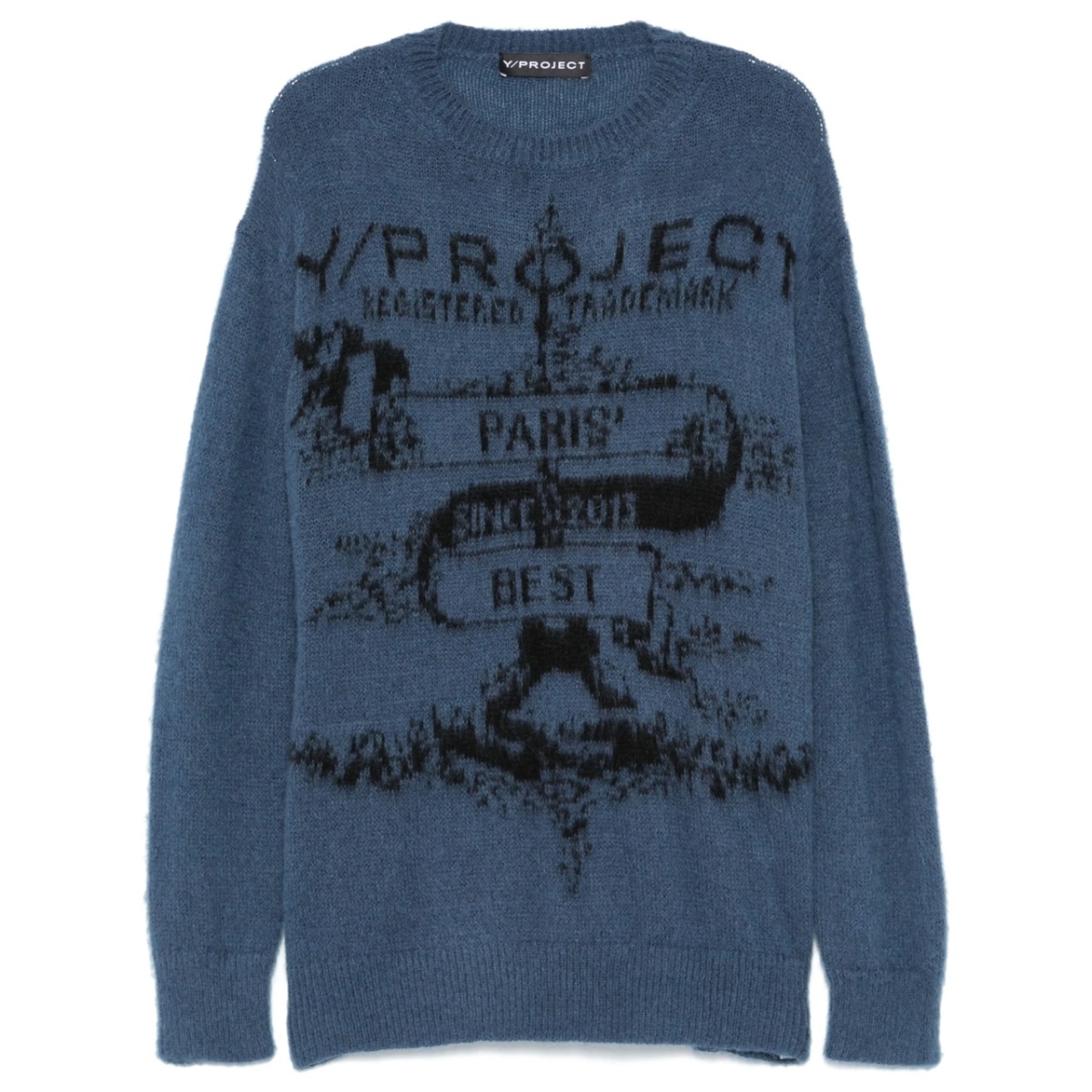 logo-print sweater
