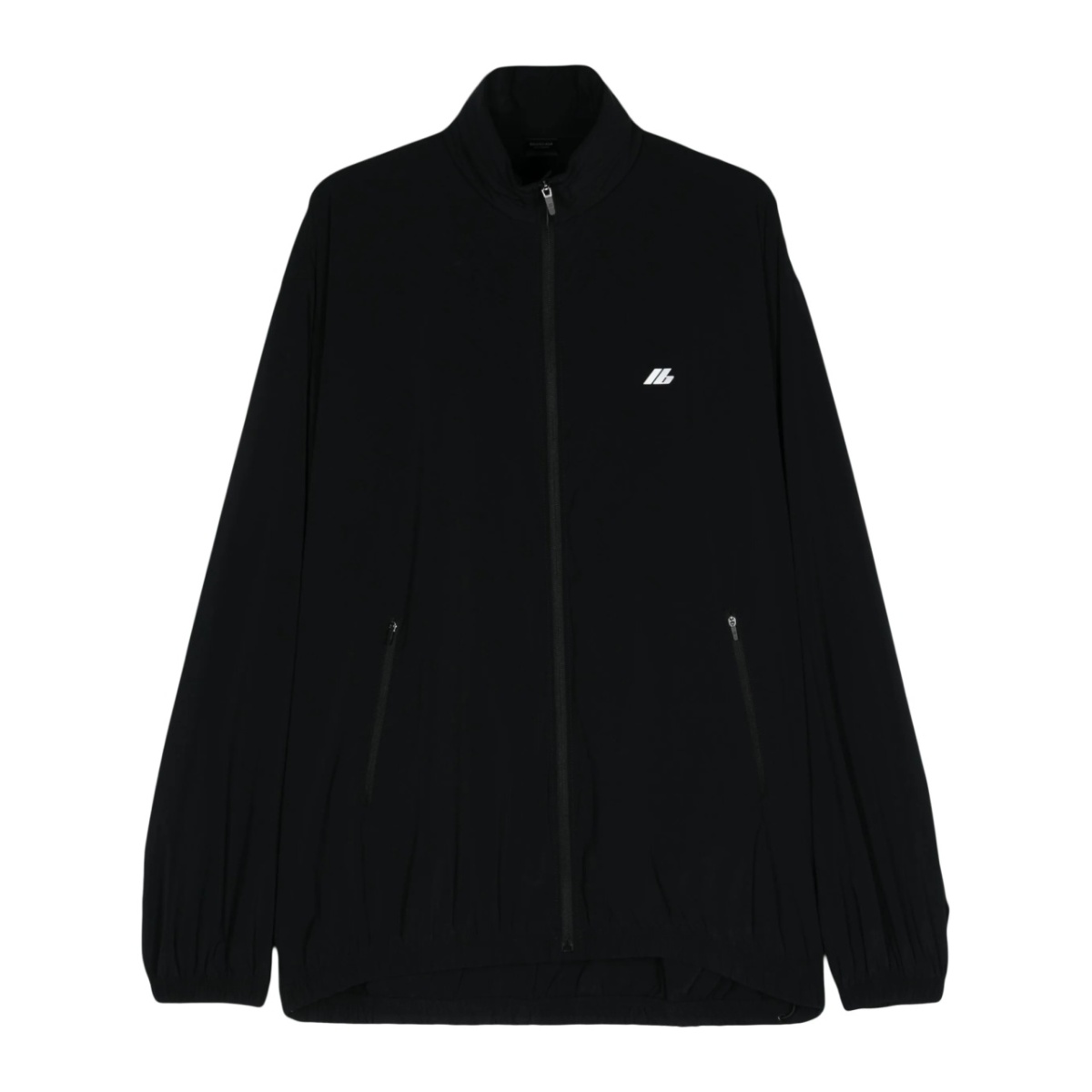 logo-print track jacket