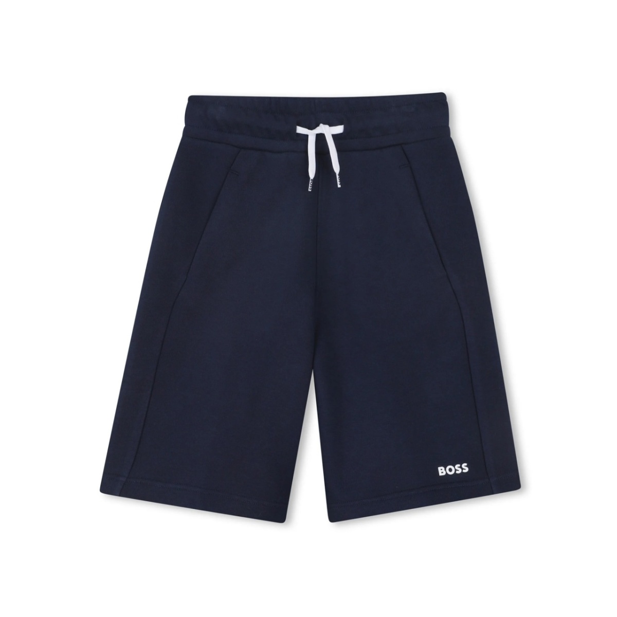 logo-print track shorts