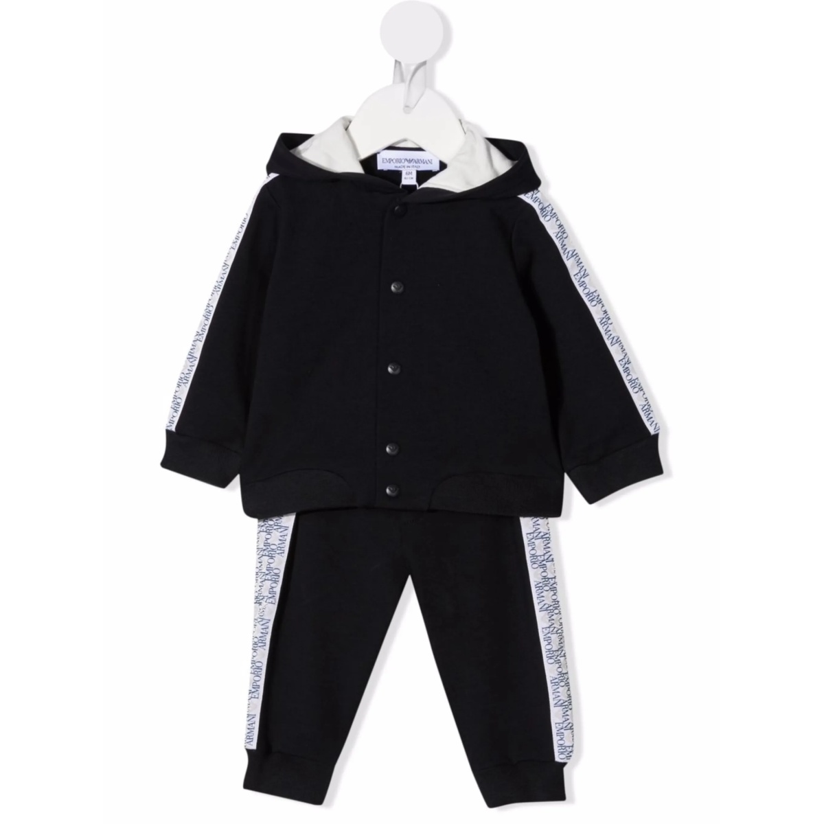 logo-stripe tracksuit set
