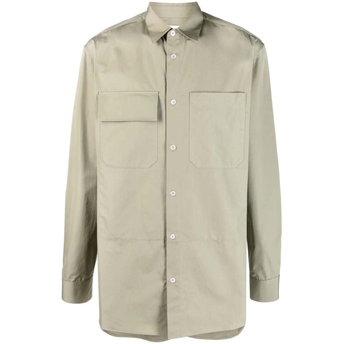 long-sleeve button-up shirt