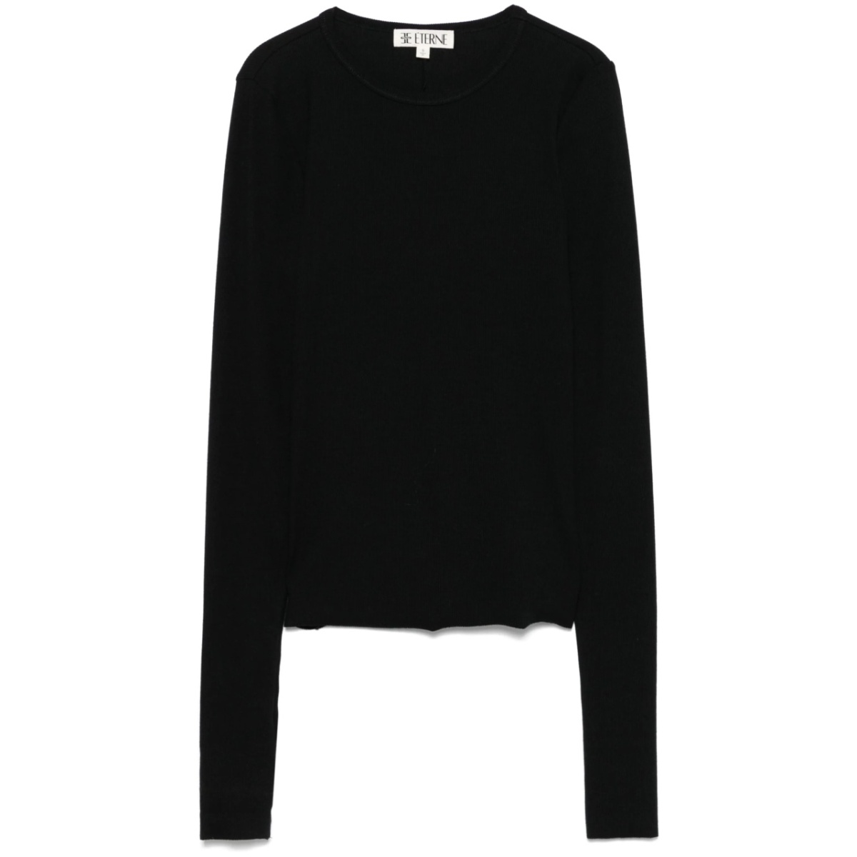 long-sleeve fitted top