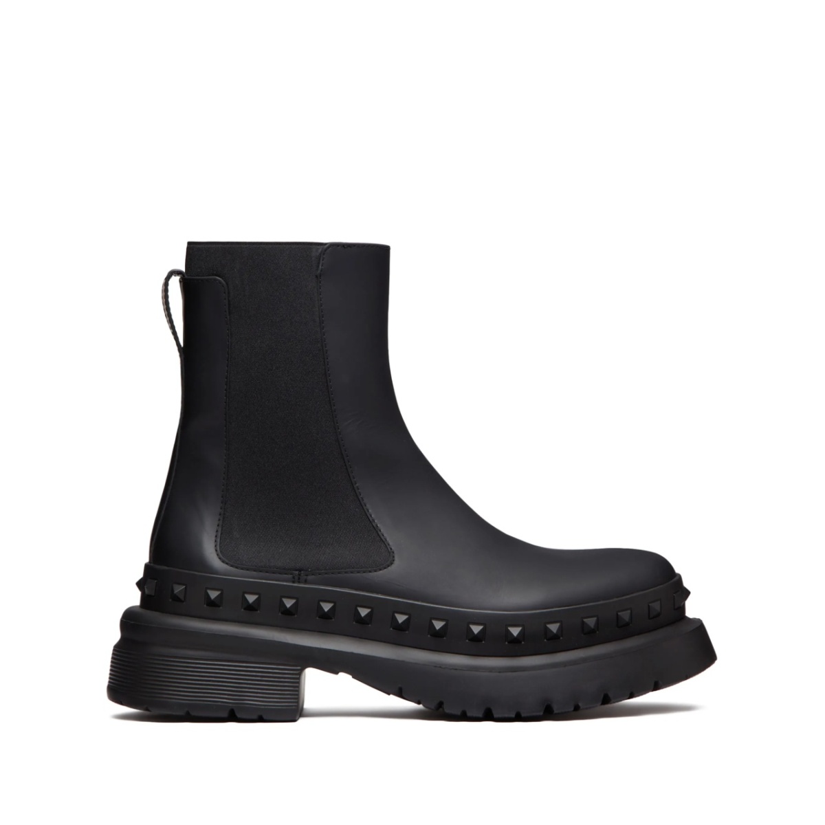 M-Way Rockstud leather ankle boots