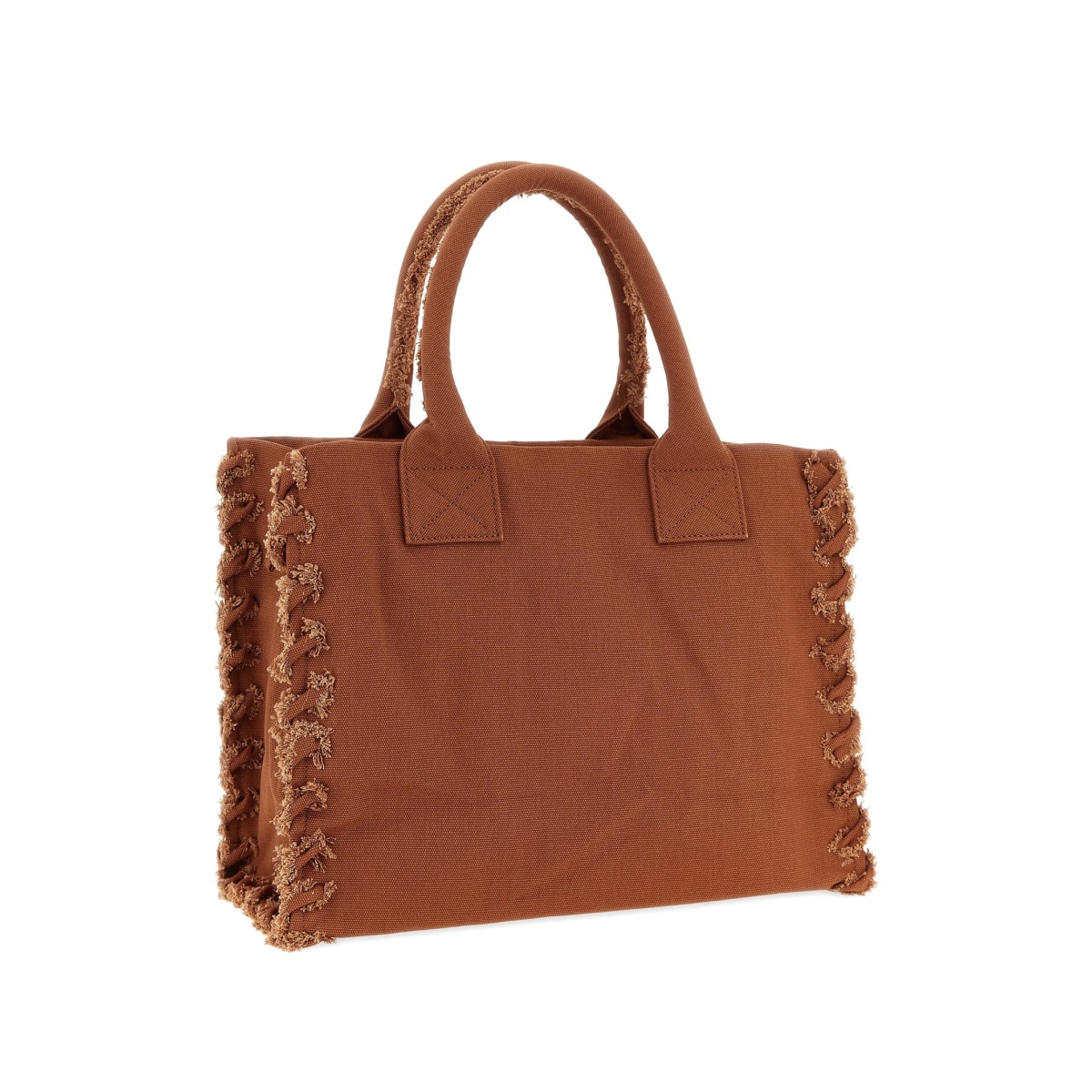medium Beach frayed logo-embroidered tote bag - Img 2