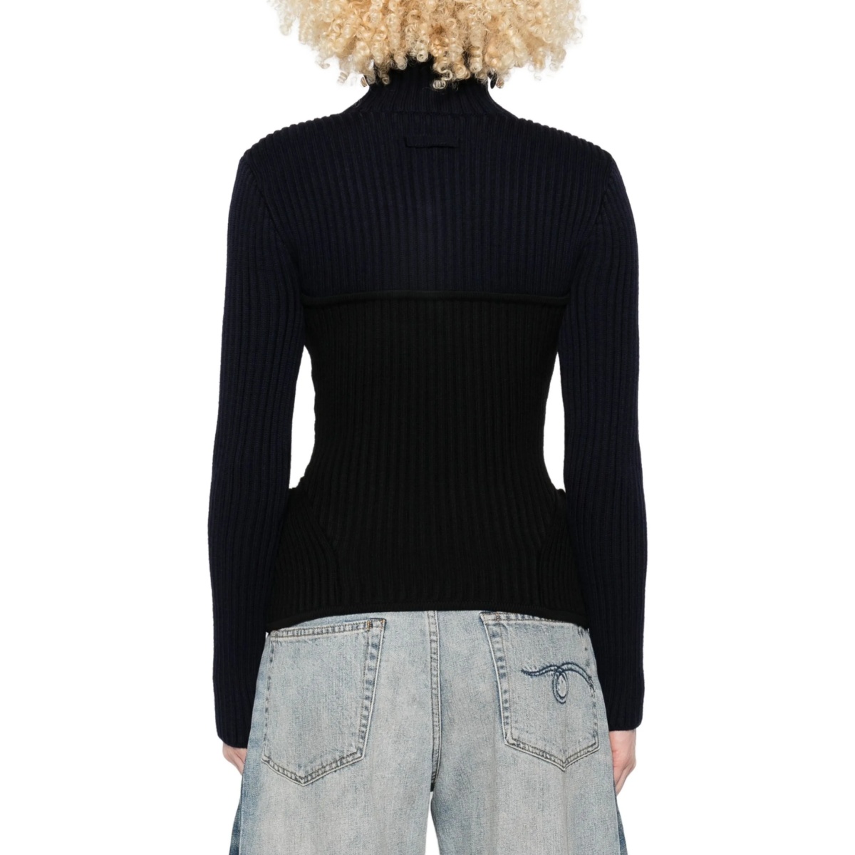 merino wool-blend top - Img 4