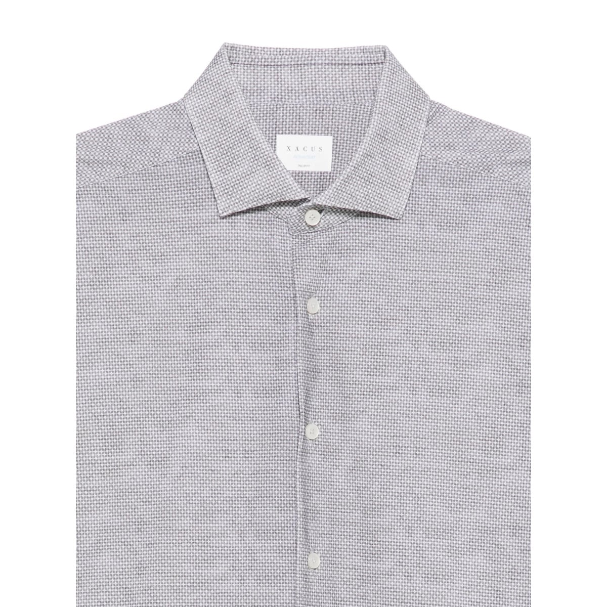 micro patterned button-down shirt - Img 3