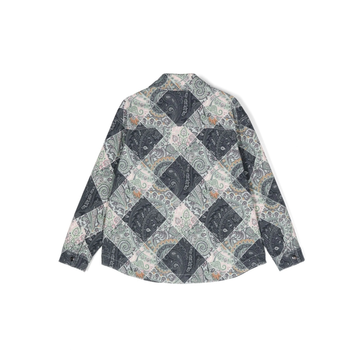 mix-print jacket - Img 2