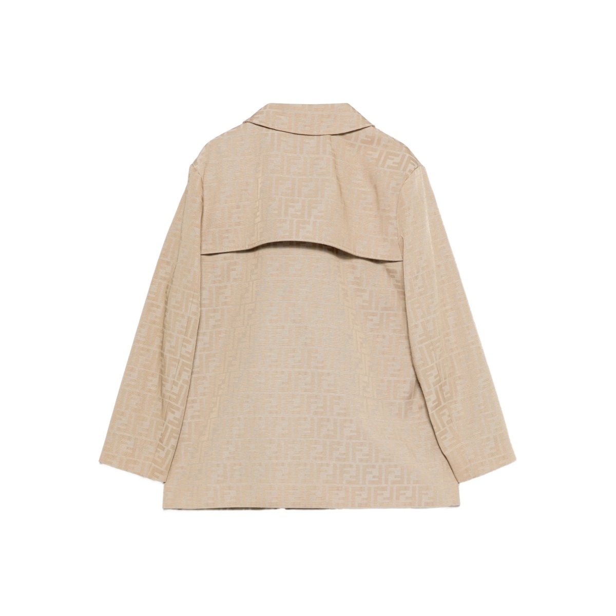 monogram double-breasted coat - Img 2
