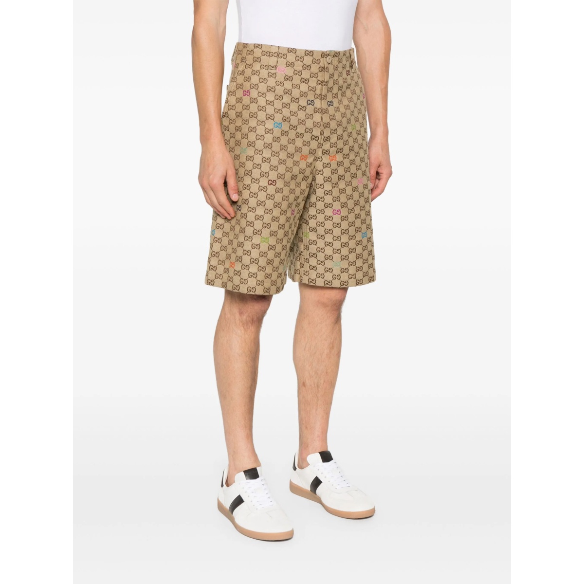 monogram logo shorts - Img 3