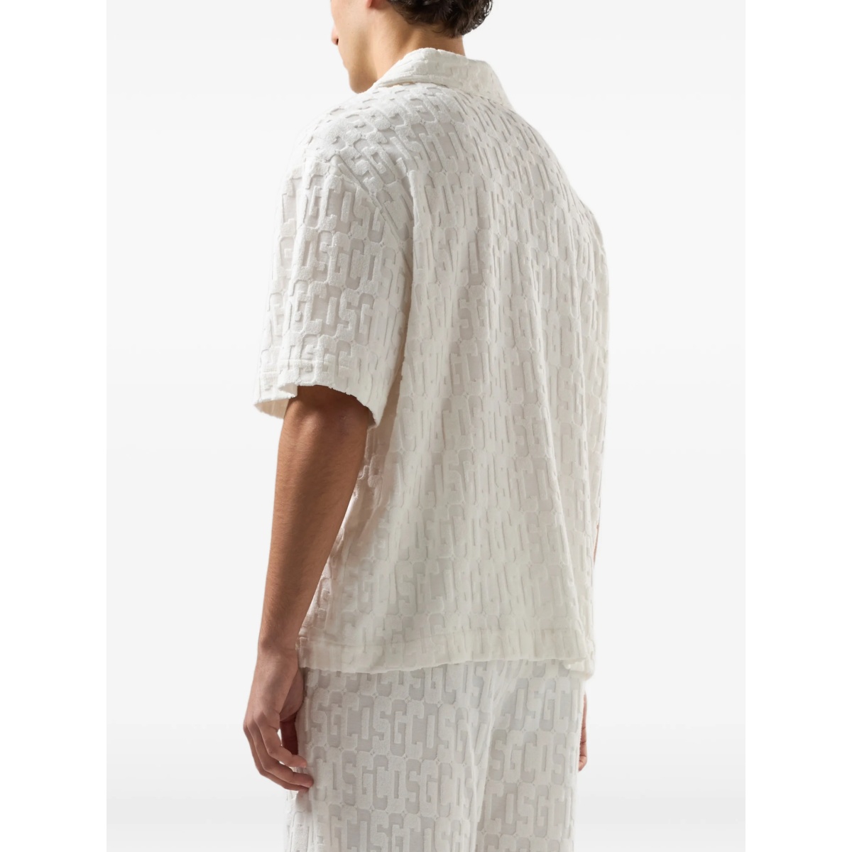 monogram-patterned shirt - Img 4